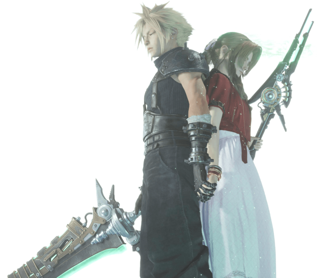 Aerith e Cloud: